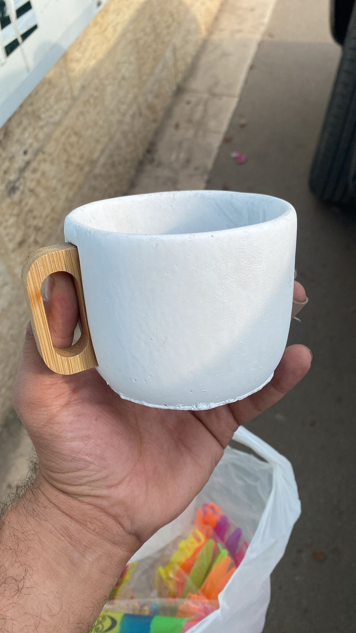 قوار زراعة فخار قابل للتلوين